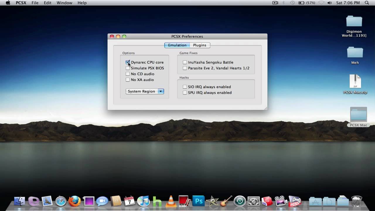 VLC para Mac os x 10.8.5