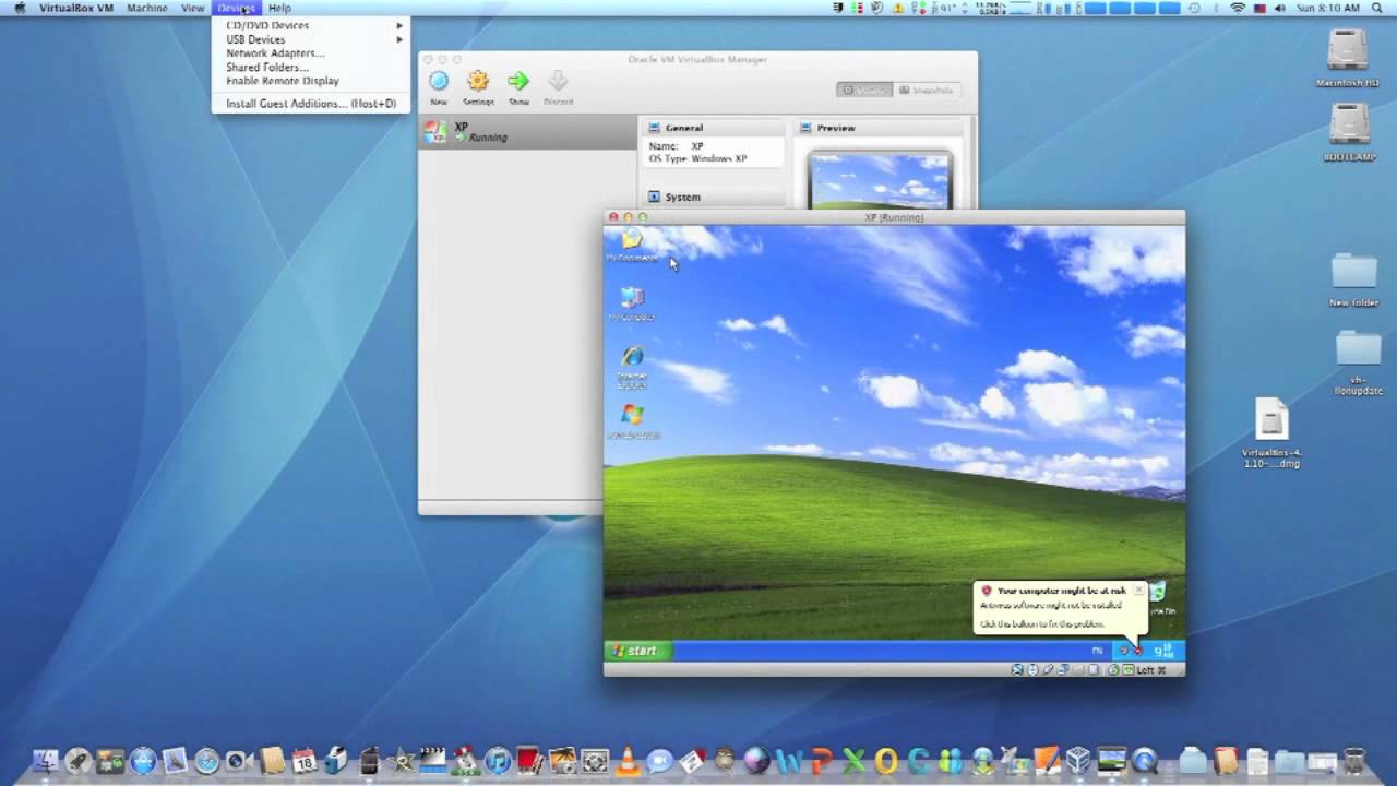 mac os x emulator for windows vista