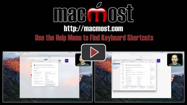 Mac shortcut keys printable